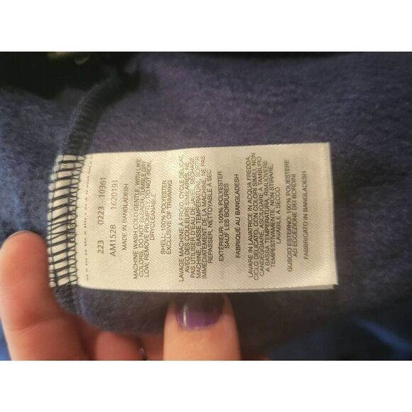 NWT Columbia Steens Mountain Half Zip Men's 2X Navy Blue Fleece Cozy - Picture 6 of 6